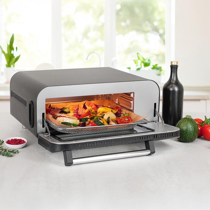 Produktbild Genius Chef Pizza Ofen Set 6-tlg Airfryer/Grill (160 x 160 cm)