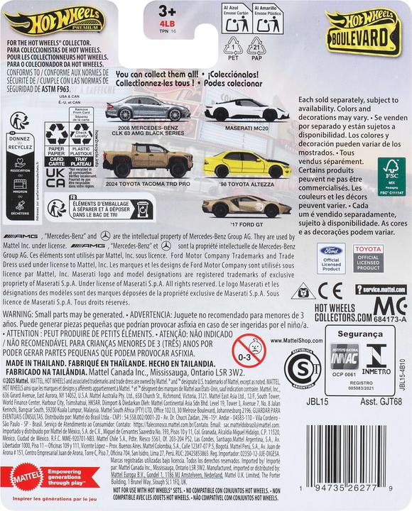 Immagine prodotto Hot Wheels JBL15