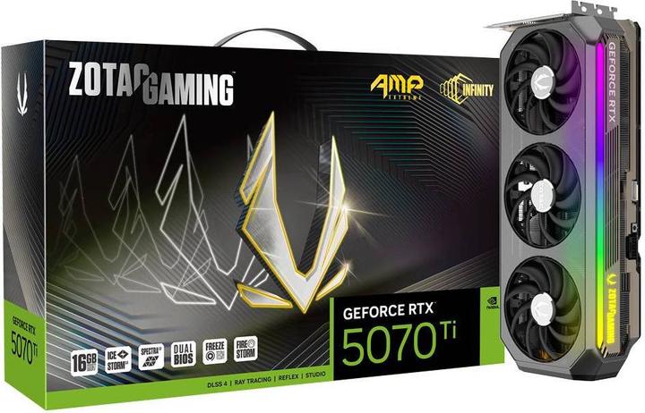Actual product image Zotac GeForce RTX 5070 Ti AMP Extreme INFINITY (16 GB)