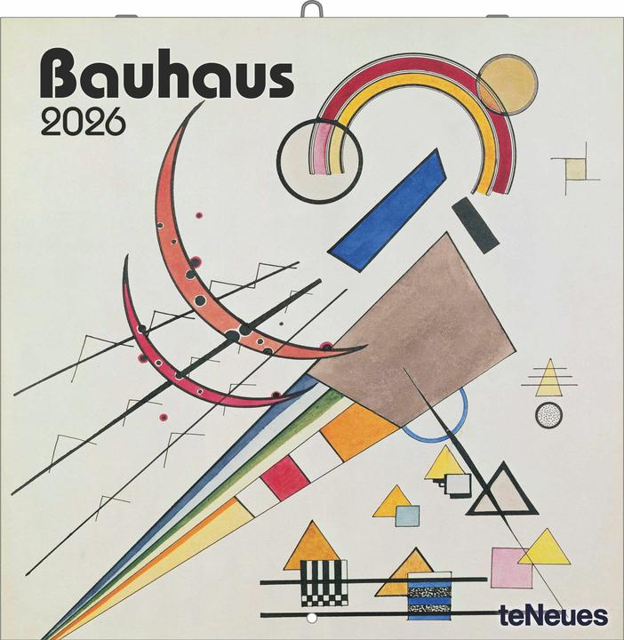 Image du produit Bauhaus2026Broschürenkalender,30x30cm,WandkalendermitausgewähltenKunstwer