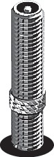 Actual product image Schwalbe Hose 12 (Schrader (AV), 12", 40 mm)
