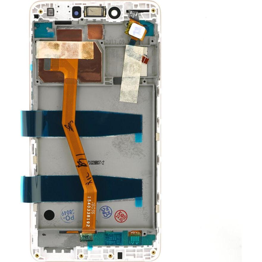 Thumbnail - OEM Display + Rahmen für Lenovo K6 Note Gold (Display), Mobilgerät Ersatzteile, Gold