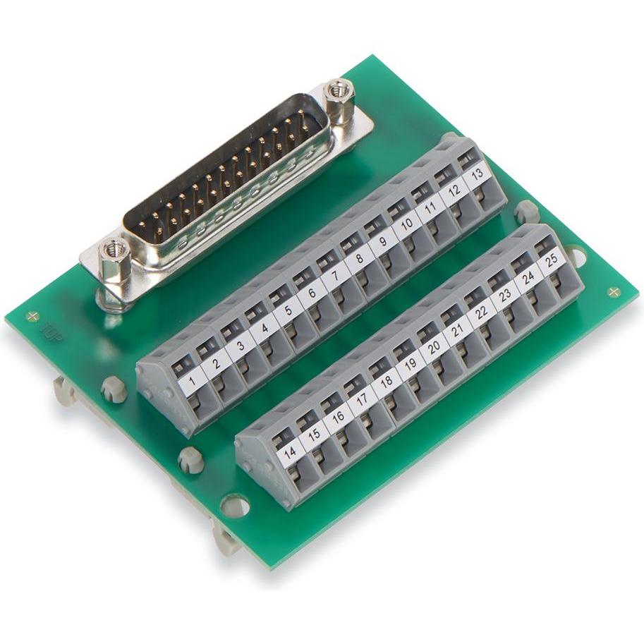 Wago Interface Sub-D 25 Stecker/Käfigklemme (289-447)