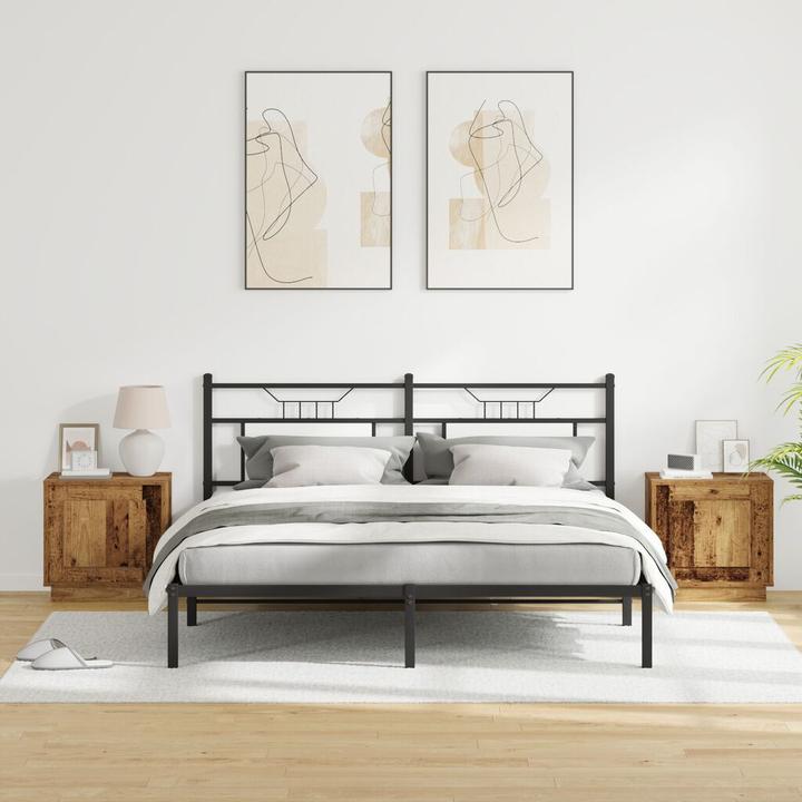 Produktbild vidaXL Moderner Nachttisch (44 x 34.50 x 45 cm)