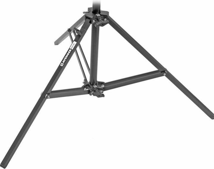 Actual product image Avenger Baby Steel Combi Boom Stativ, Alu, mit Nivellierbein und Sandsack, schwarz (413.21 cm, 10 kg)