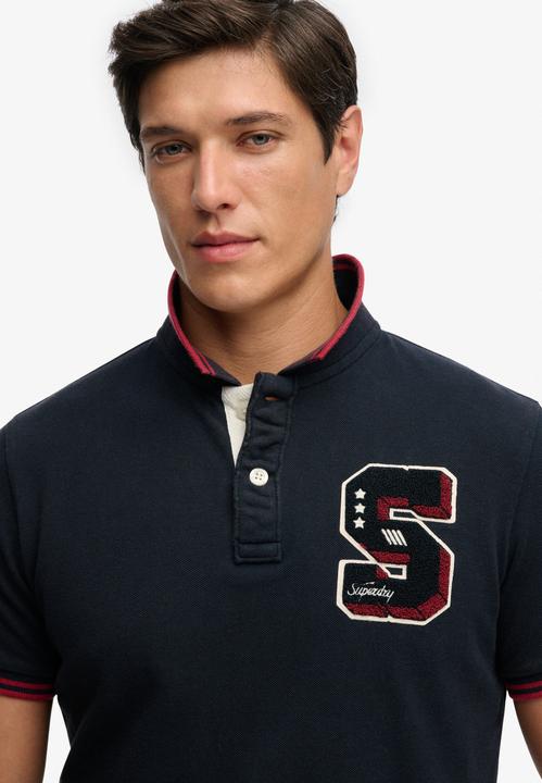 Produktbild Superdry Vintage Athletic Patch Poloshirt (L)