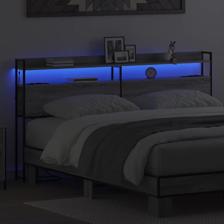 Actual product image vidaXL Modern headboard (15 x 200 x 98 cm)