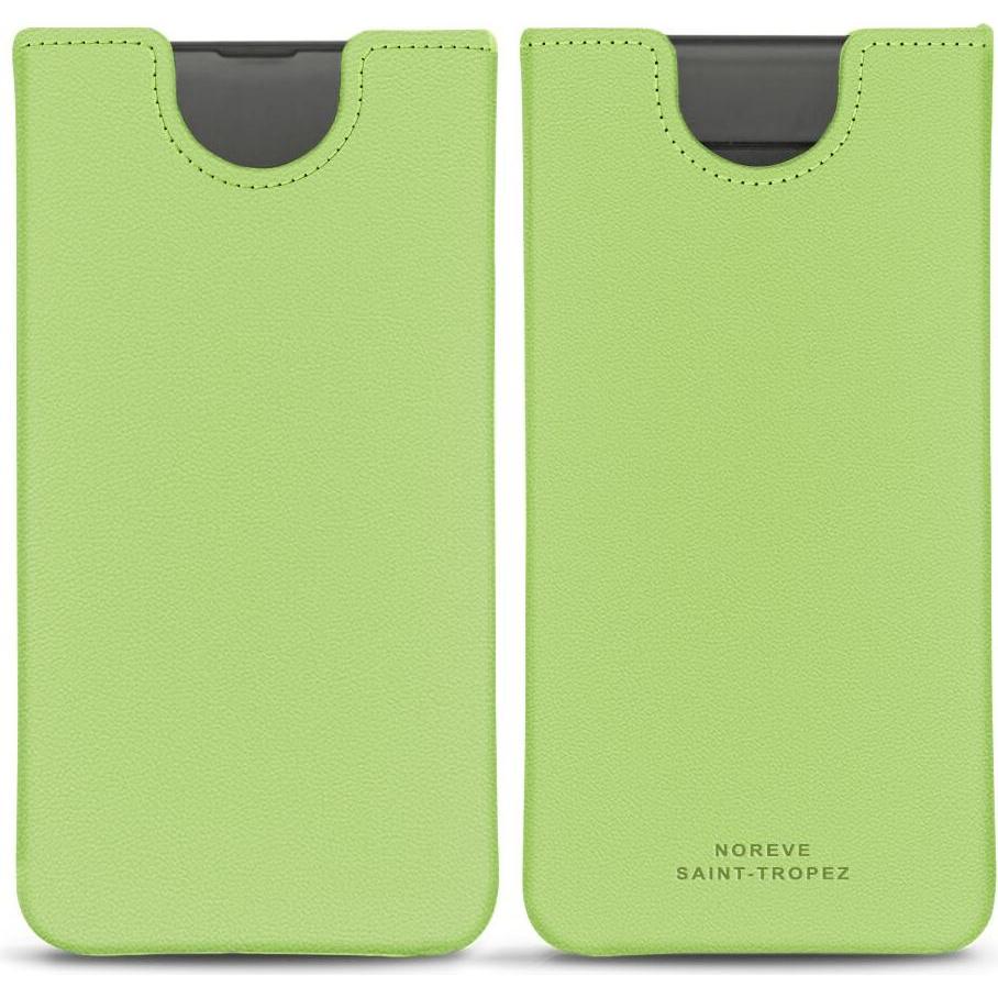 Noreve Lederschutzhülle (Samsung Galaxy S10), Smartphone Hülle, Grün