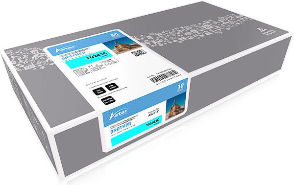 Astar AS20181 BRO. HLL3210 Toner CY TN243C 1000pages - Unité de toner - cyan