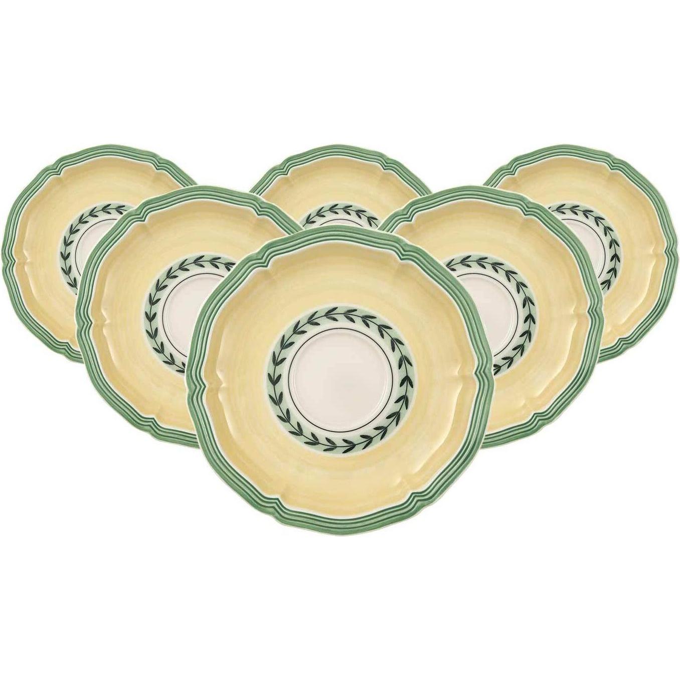 Villeroy & Boch, Tasse, Multipack French Garden Fleurence Kaffee-/Teeuntertasse - 6 Stück (6 x)