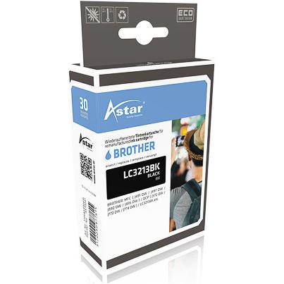 Astar, Druckerpatrone, AS70041 BRO. DCPJ772DW TINTE BLK H LC3213BK 400Seiten hohe Kapazitaet