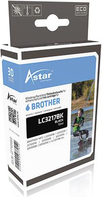Astar Brother Ink black LC3217BK 550 Seiten inkl. Chip - Broth. Ink MFCJ6930DW -