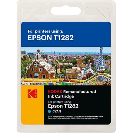 Kodak, Druckerpatrone, 185E012802 EPS. SX125 TINTE CYA C13T12824012/T1282 260Seiten 3.5ml (185E012802)