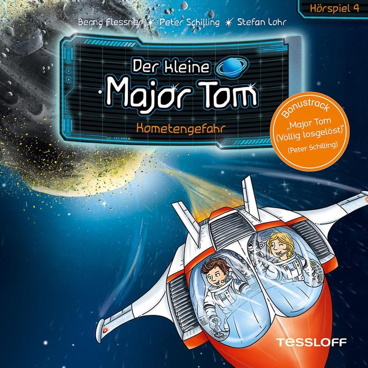 Actual product image Tessloff Little Major Tom. Radio play 4: Comet danger (Peter Schilling, Helwig Arenz, Petra Naked, German)