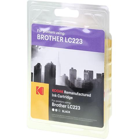 Kodak, Druckerpatrone, Supplies 185B022301 Tinte 550 Seiten 19ml schwarz passend für Brother MFCJ5320 kompatibel zu L
