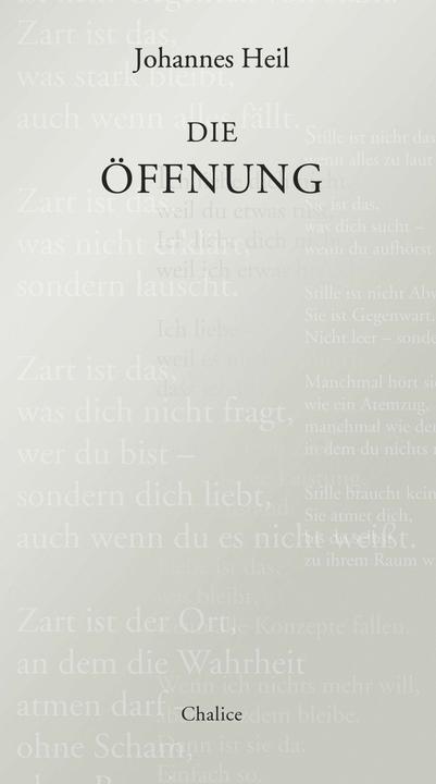 Produktbild Die Öffnung (Deutsch, Johannes Heil, 2026)