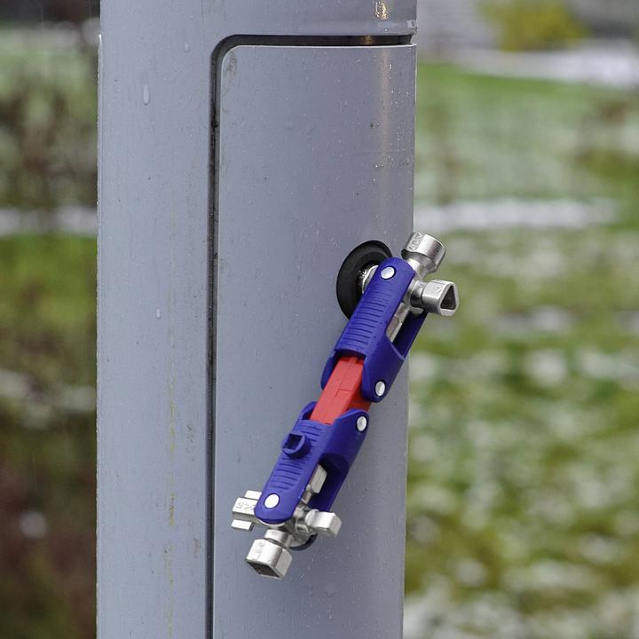 Produktbild Knipex Schaltschrankschlüssel JointKey Quadro (10 mm, 5 mm)