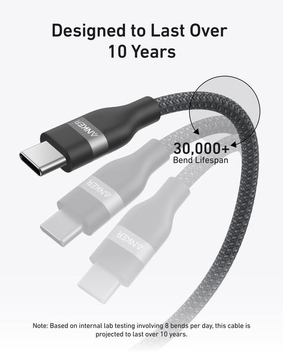 Produktbild Anker USB C – USB C (0.90 m, USB 2.0, 240 W)