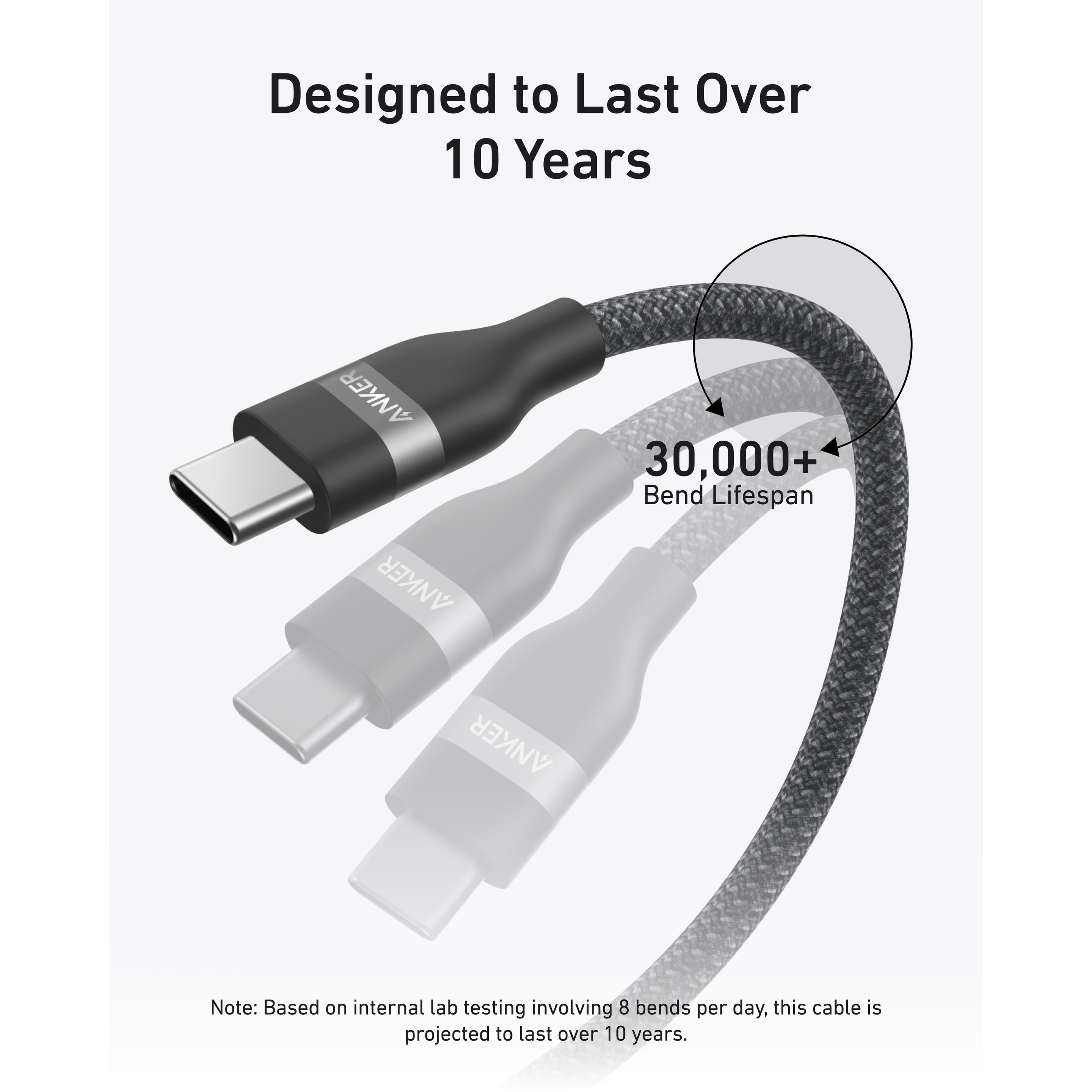 Thumbnail - Anker USB Typ C – USB Typ C (0.90 m, USB 2.0), USB Kabel