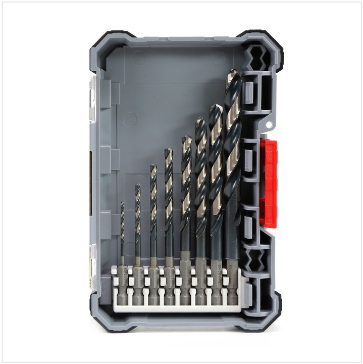 Produktbild Bosch Professional Zubehör PRO Metal HSS-G Impact Spiralbohrer-Set, 8-tlg. (7,00 mm, 8,0, 6,0, 2,0 mm, 5,0, 4,0, 3,0)