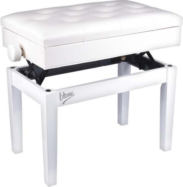 Actual product image No Name V-TONE PIANOBANK 2 WH with storage WHITE