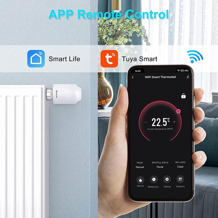 Produktbild Salcar Heizkörper Thermostat WIFI