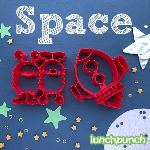 Image du produit Lunch Punch Emporte-pièces pour sandwichs Space (lot de 2)
