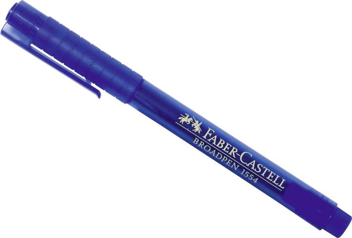 Produktbild Faber-Castell Broadpen 1554 (Blau, 1 x)