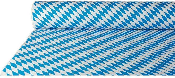 Produktbild Papstar Papiertischtuchit Damastprägung "Bayrisch Blau" (100 x 5000 cm)