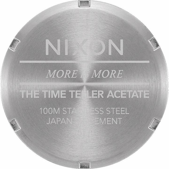 Actual product image Nixon acetate watch time teller
