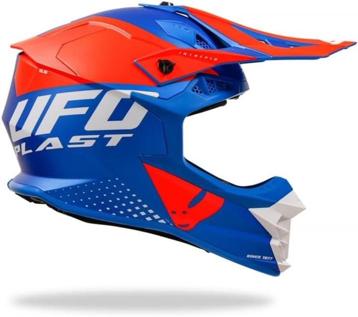 Productafbeelding Ufo Plast Intrepid Helm Blauw / Oranje L (L)