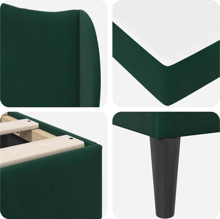 Image du produit vidaXL Modernes Bett (100 x 200 cm)