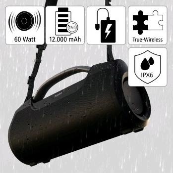 Actual product image Hama SoundBarrel (12 h, Rechargeable battery operated, USB power delivery)