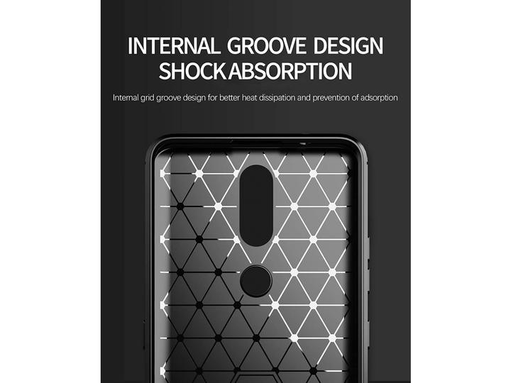 Immagine prodotto Screenguard Nokia 2.4 Cover Carbon Brushed Soft TPU (Nokia 2.4)
