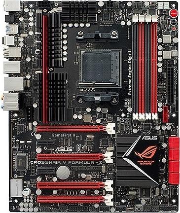 Actual product image ASUS Crosshair V Formula-Z (AM3+, AMD 990FX, ATX)