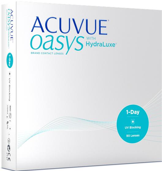Produktbild Acuvue Oasys with Hydraluxe (+4, Tageslinse, 90 Stück, Sphärisch)