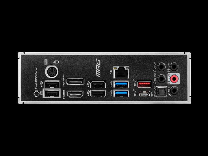 Productafbeelding MSI MPG B550 GAMING PLUS (AM4, AMD B550, ATX)