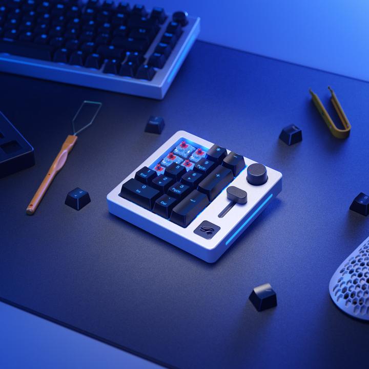 Produktbild Glorious GMMK Wireless Numpad Top Frame - E-White