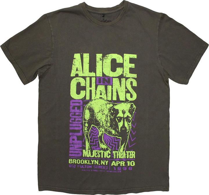 Actual product image Alice In Chains Unplugged Dog Wash (S)