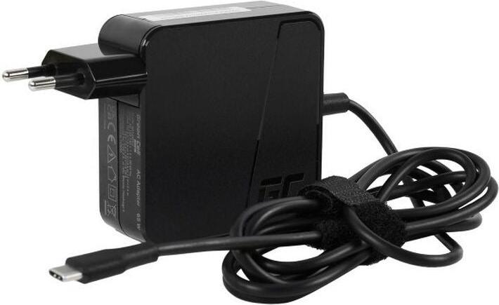Produktbild GreenCell Green Cell AD134PV2 Netzteil & Spannungsumwandler Universal 65 W Schwarz (65 W)