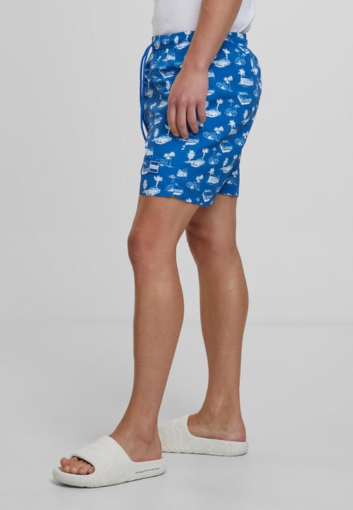 Produktbild Urban Classics Pattern Swim Shorts - 4984 (L)