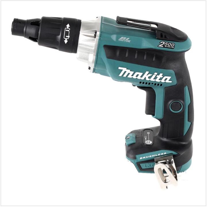 Produktbild Makita DFS 251 RTJ Akku Trockenbauschrauber 18V Brushless + 2x Akku 5,0Ah + Ladegerät + Makpac