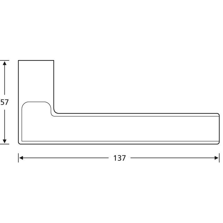 Thumbnail - FSB, Türgriff + Fenstergriff, Rosettengarnitur 12 1035 Edelstahl F69 rund PZ DIN links / rechts D/D (Türgarnitur)