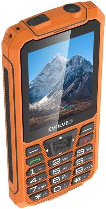 Actual product image Evolveo Strongphone Z6 Dualsim Orange (2.80", 2 Mpx)