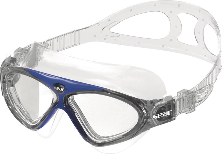 Seac Swimming goggles Vision HD blue anti-fog, UV protection 100%, hypoallergenic silicone
