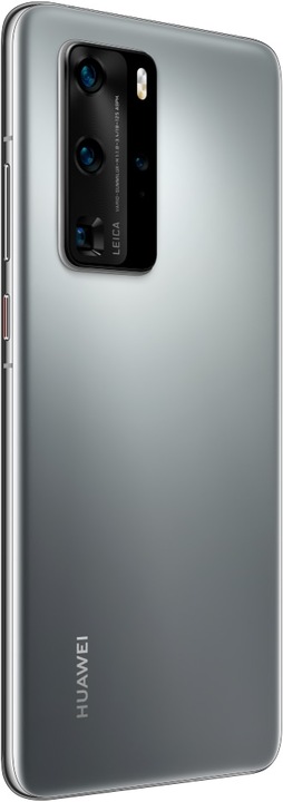 Produktbild Huawei P40 Pro (256 GB, Silver Frost, 6.58", Hybrid Dual SIM + eSIM, 50 Mpx, 5G)