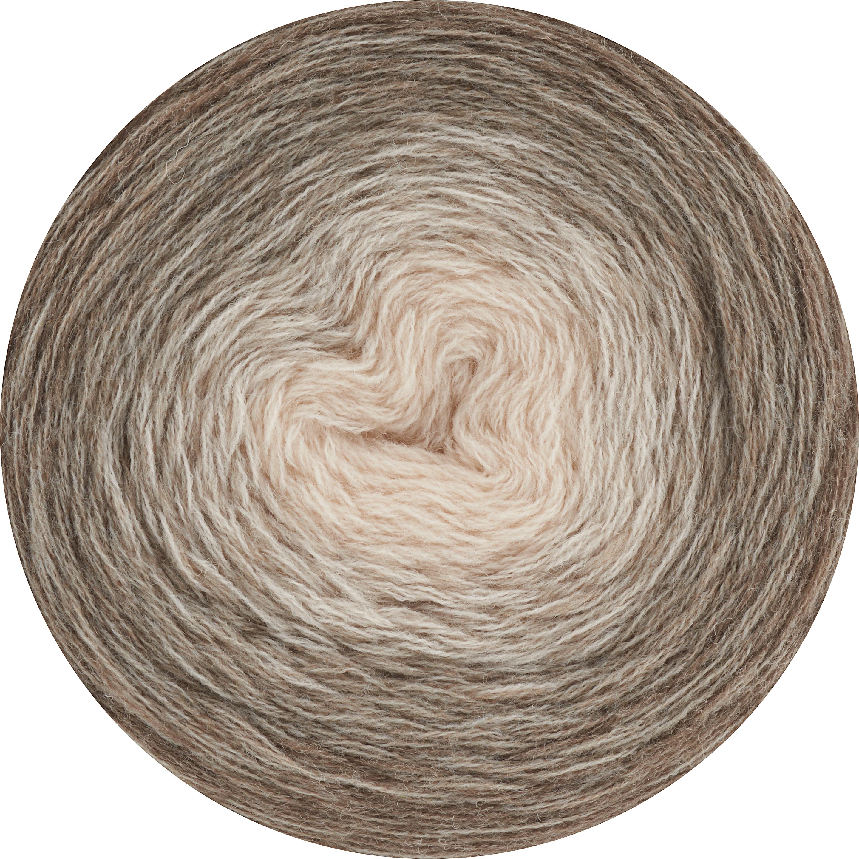 Thumbnail - Rico Design Rico Creative Wool Dégradé, 4-fädig, 200g, ca. 800m, Garn + Wolle, Braun