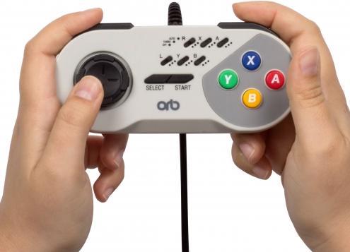 Actual product image ORB SNES mini Turbo Wired Controller ()