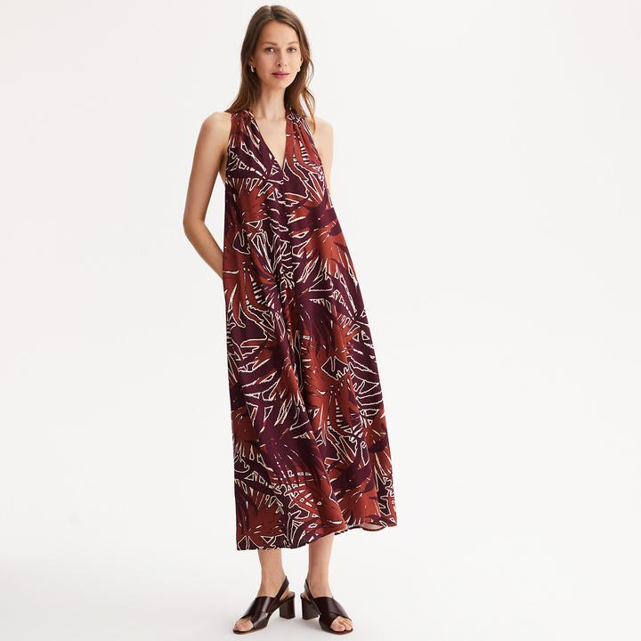Actual product image Anne Weyburn Langes Kleid mit Printmuster (46)