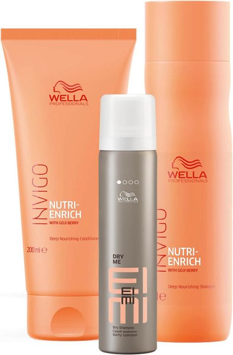 Image du produit Wella INVIGO Nutri-Enrich Coffret cadeau beauté pour cheveux secs et abîmés